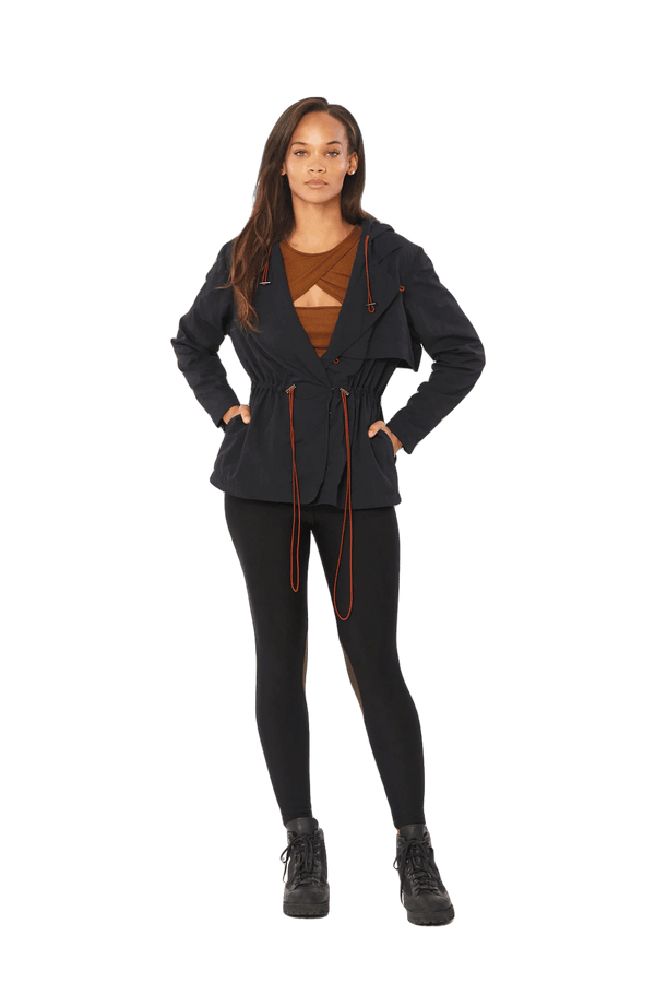 Ruth Rain Jacket, Black