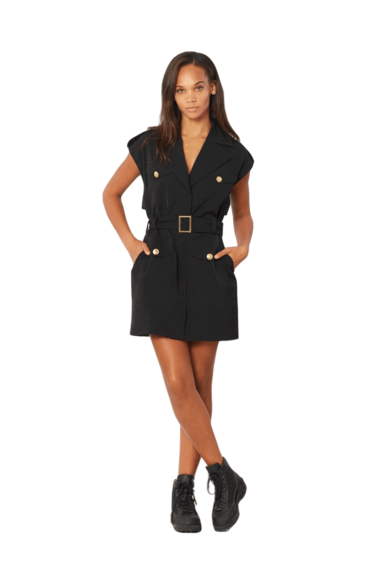 Frontier Dress, Black