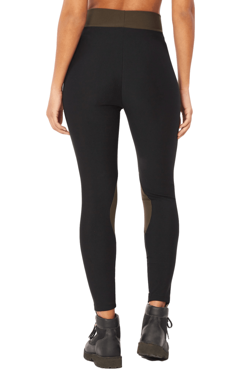 Leggings Black and Dark Olive Bennu